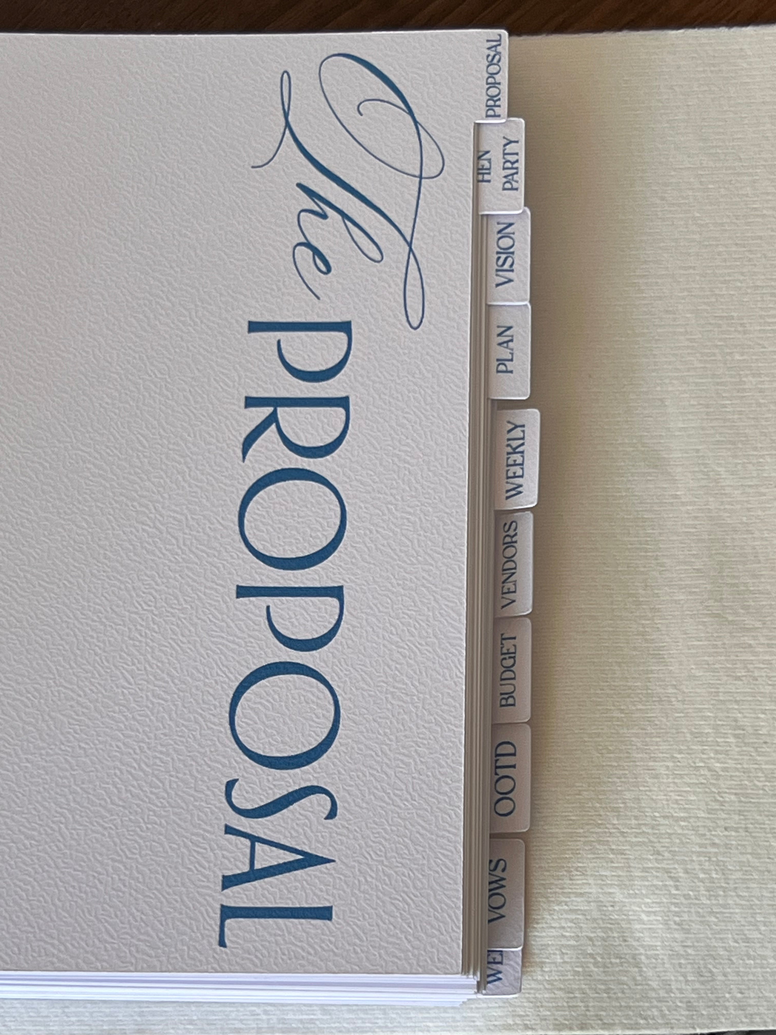 Wedding Planner Binder