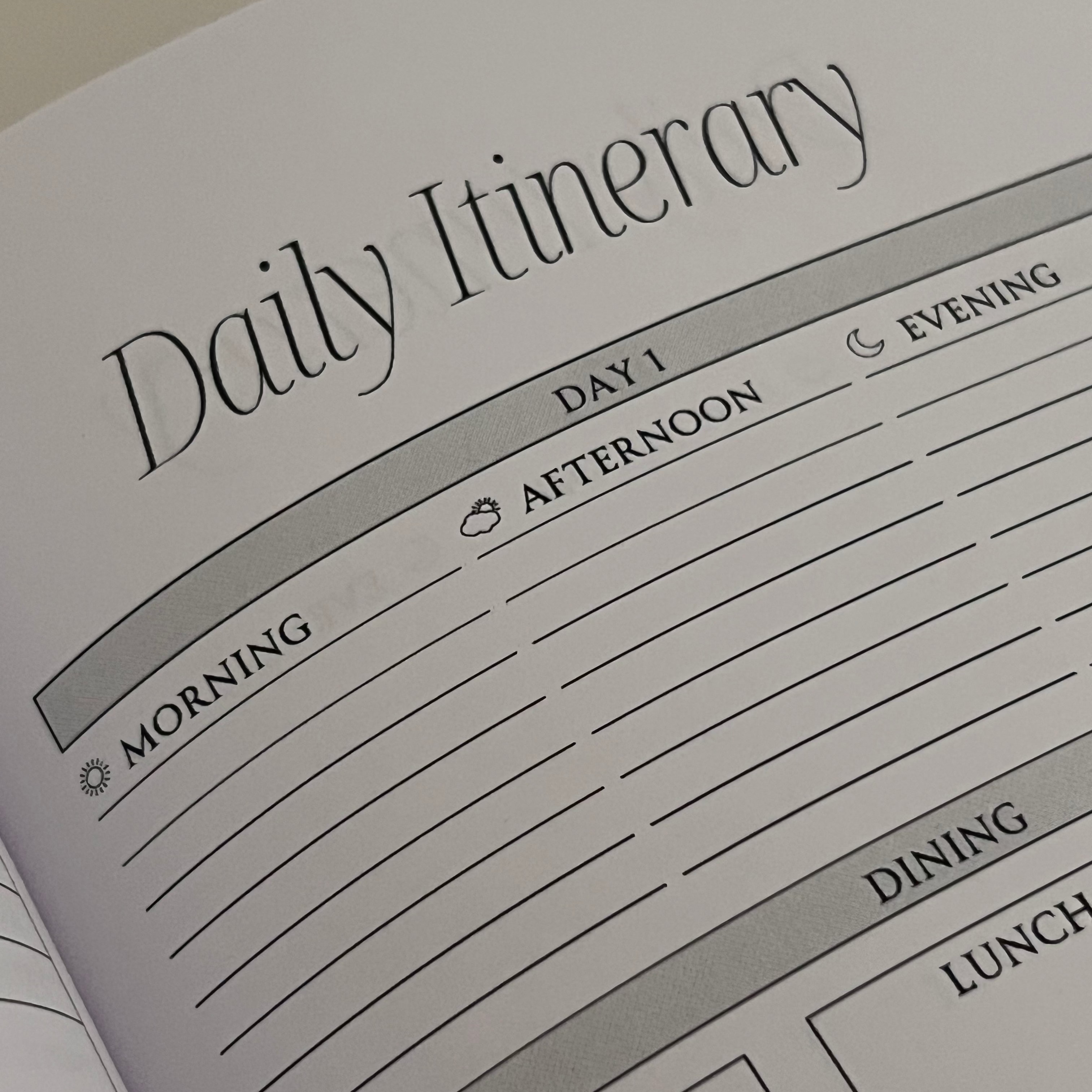 Maid of Honour Planner