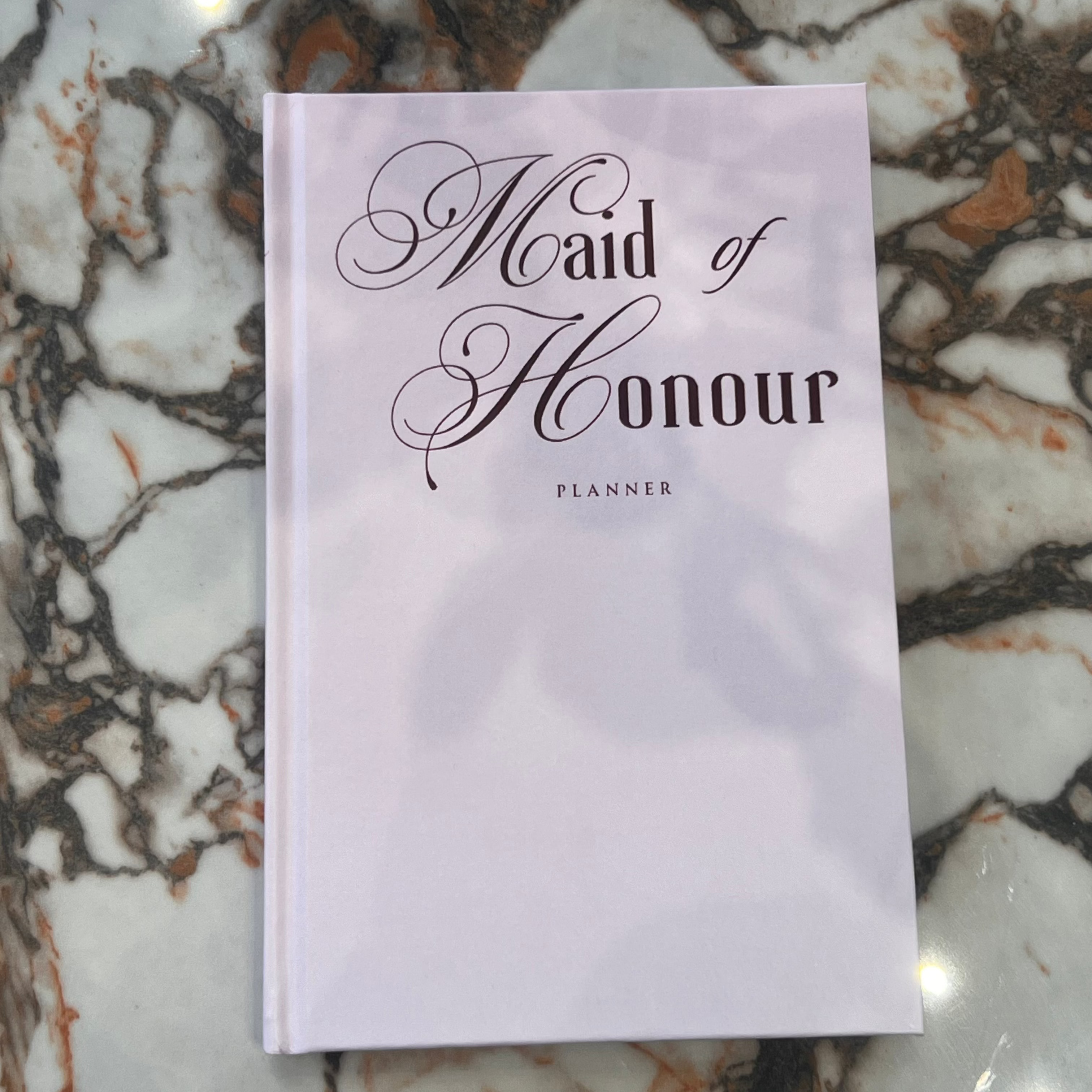 Maid of Honour Planner - Delicate