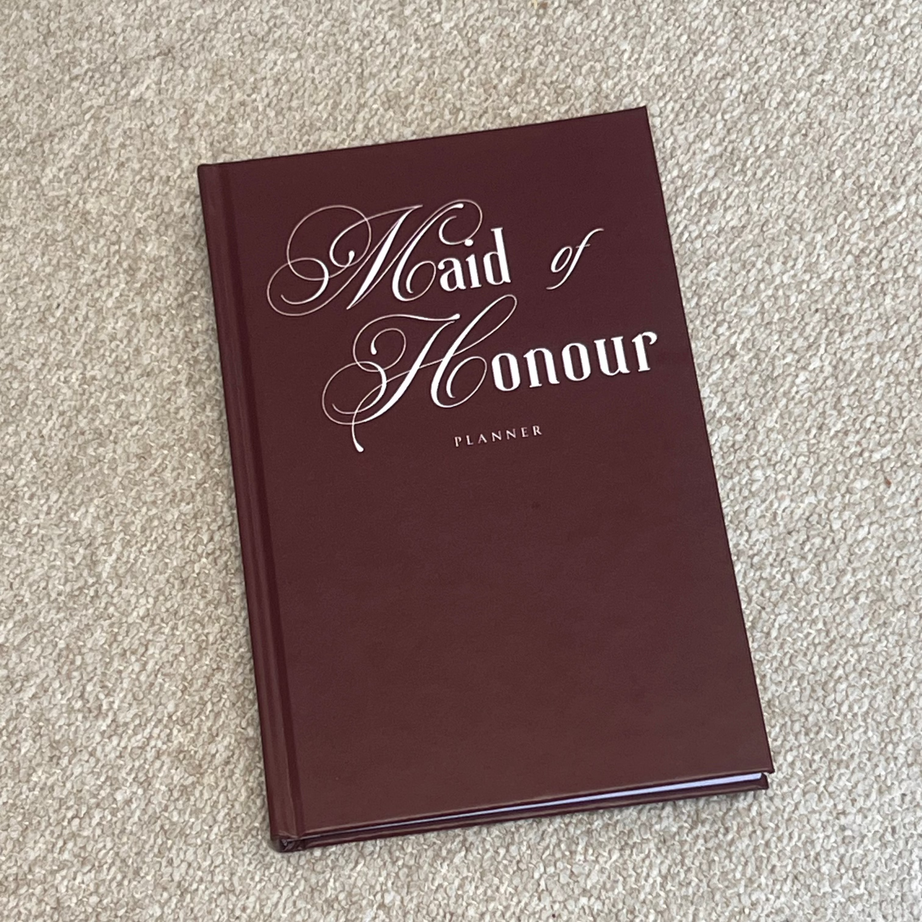 Maid of Honour Planner
